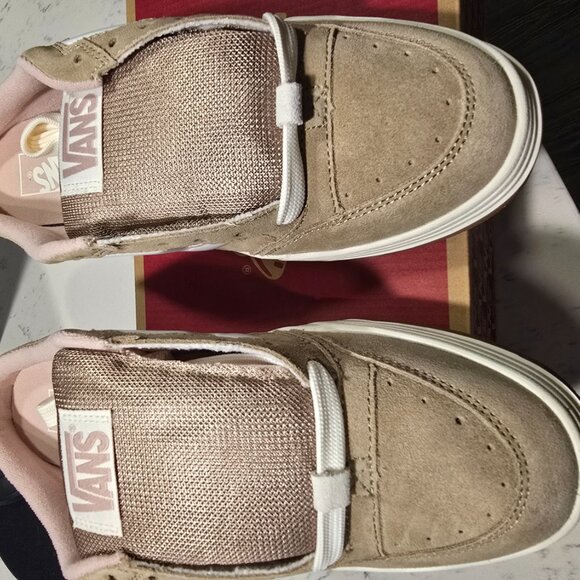 VANS UPLAND MULE SHOE MEN'S 10 BEIGE TAN 2025 VN000D7APNK NEW 2025 RARE - Picture 5 of 10